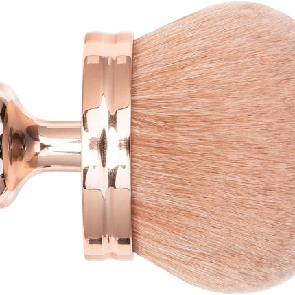 Extra Large Body Self Tanner Makeup Brush, 3 Inch Wide-headed Self Tanning Kabuki Blend Brush for Powder, Blusher, Foundation, Bronzer, Self Tan Face, Body, Leg and Back Applicator (Rose Gold).
