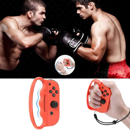Grips for Nintendo Switch Fitness Boxing, Fit Boxing Clasp Accessories Handle for Adults and Children, for finger arcs, non-slip, making your boxing game experience smoother.