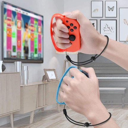 Grips for Nintendo Switch Fitness Boxing, Fit Boxing Clasp Accessories Handle for Adults and Children, for finger arcs, non-slip, making your boxing game experience smoother.