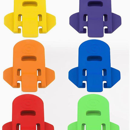 Simple can Opener, Easy Can Opener Soda Beer Can Opener, Manual Easy Can Opener Colorful Drink Can Protector Cap for Pop, Coke, Beer, Soda Aluminum Beverage (6pcs).