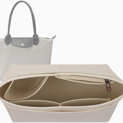 tote insert organizer bags for longchamp bag women le pliage tote organizer 1028beige-L.