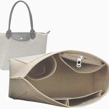 tote insert organizer bags for longchamp bag women le pliage tote organizer 1028beige-L.