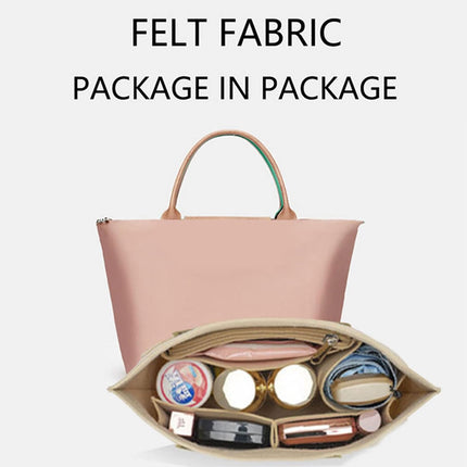 tote insert organizer bags for longchamp bag women le pliage tote organizer 1028beige-L.