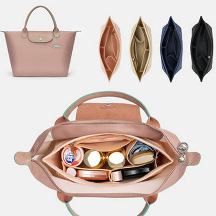 tote insert organizer bags for longchamp bag women le pliage tote organizer 1028beige-L.