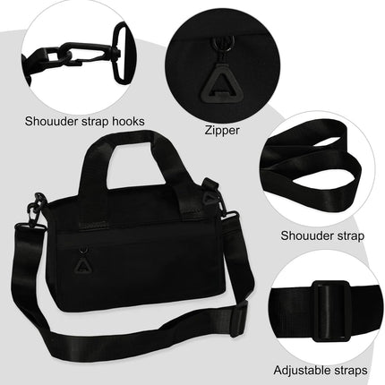 Mini Gym Bag Small Sport Bag Adjustable Duffle Bag Detachable Strap Gym Tote for Men Women Portable Shoulder Fitness Bag for Travel Sports.