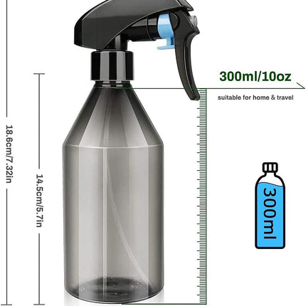 Plant Mister Water Spray Bottle - Fine Mist Spray Bottle for Flowers, Plants, Gardening, Cleaning Solutions - 10oz, Plastic.