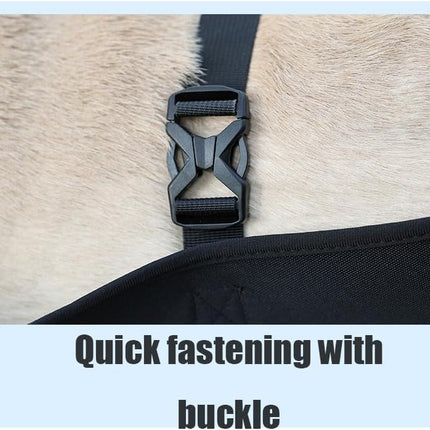 Dog Lifting Strap, Adjustable Sling for Elderly Dogs with Joint Injury and Arthritis, Dog Shoulder Strap for Dogs with Loss of Stability (M).