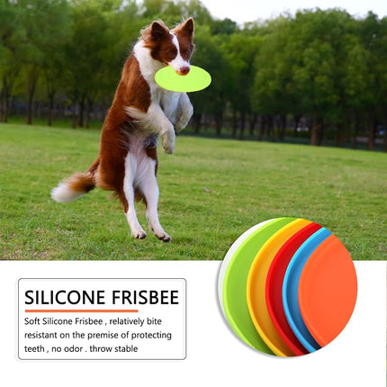 5 Pack Dog Frisbee,Dog Flying Disc Puppy Flyer Toy React Faster Training Interactive Toys for Small Medium Dog Lightweight Floating Saucer.