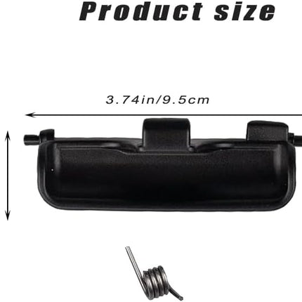 Car Center Console Armrest Lid Latch,Center Console Armrest Lid Latch for 2013-2018 Acura RDX Lock Knob with Stainless Steel Spring,83417-TX4-A01 Armrest Lid Latch Lock Replacement.