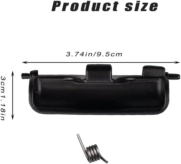 Car Center Console Armrest Lid Latch,Center Console Armrest Lid Latch for 2013-2018 Acura RDX Lock Knob with Stainless Steel Spring,83417-TX4-A01 Armrest Lid Latch Lock Replacement.