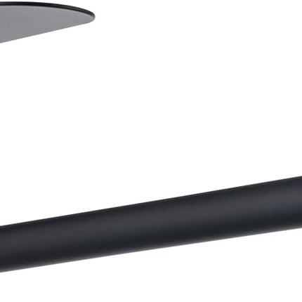 Paper Towel Holder, Upgrade SUS304 Stainless Steel Holder Under Cabinet, Bend-Resistant, Self-Adhesive or Drill mounting (Black) Black -.