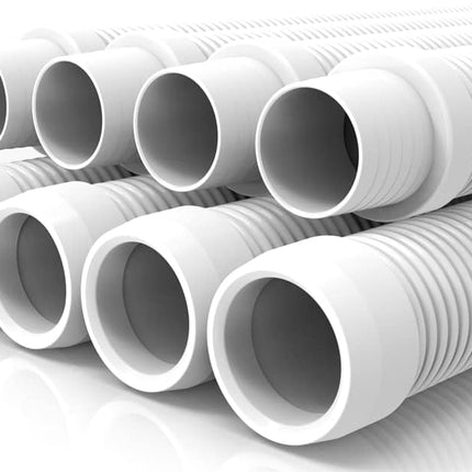 Vacuum Hose/Replacement Pool Hose -1.5” 8 Hoses for Pool,Spa White -.