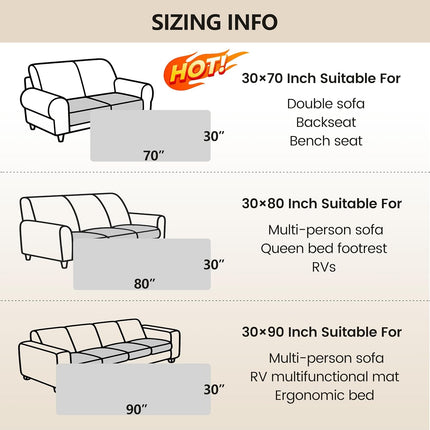3X Stronger Waterproof Pet Blanket, Scratch Proof Furniture Protector for Dogs Cats, Reversible Cover 30x70 Inch, Dark Grey/Light Grey Beige Inch (Pack of 1).