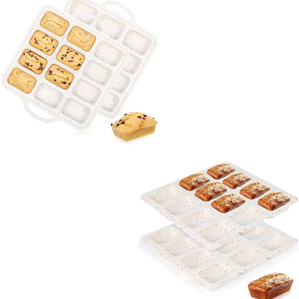Silicone Mini Loaf Pan with Metal Frame & Bread Pans -.