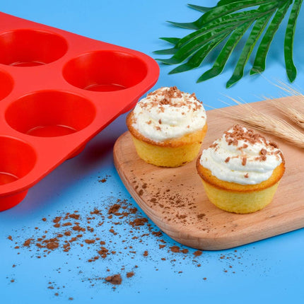 Silicone Muffin Pan, Regular Size Pan for Baking 12 Cups Non Stick Cupcake -.
