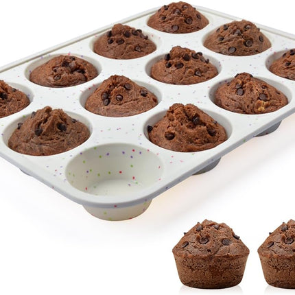 Regular Size Silicone Muffin Pans Set -.
