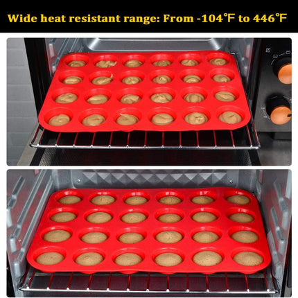 Mini 24 Cups Muffin Pan & Loaf -.