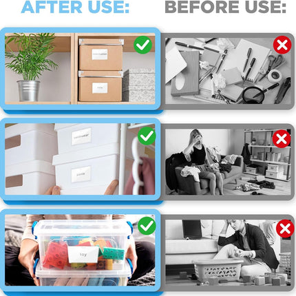 56 Pack Clear Self-Adhesive Pockets, 3" x 5" Index Card Pockets with Top Open Loading, PVC Label Holders for Organizing Storage Bins, Library Card, Drawer, and Protecting Your Cards -.