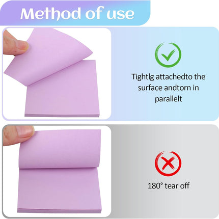 18 Pads Sticky Notes, 3x3” Aesthetic 9 Colors of Neutral Notes for Office, School, Home Desks, and More, 50 Sheets/Pad -.