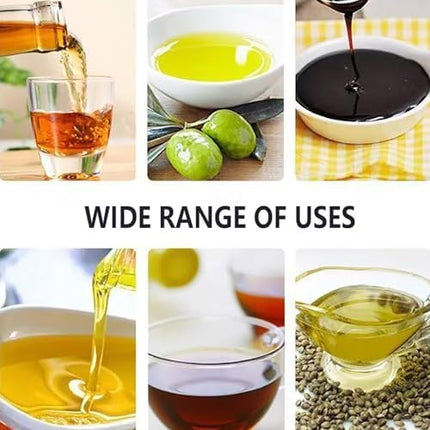 Oil Sprayer for Cooking- 200ml Glass Olive Mister, Spray Bottle, Kitchen Gadgets Accessories Air Fryer, Canola Spritzer, Widely Used Salad Making, Baking, Frying,BBQ Black -.