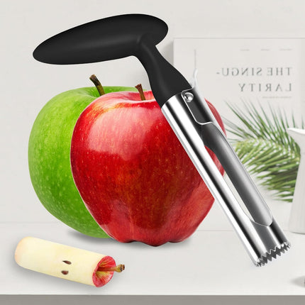 Premium Apple Corer Tool - Ultra Sharp, Stainless Steel, Serrated Blades for Easy Coring to Use & Clean, Durable Remover Baking More.