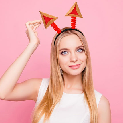 6 Pcs Purim Decorations Felt Hamantaschen Headwear Headband Costume for Adults Photo Props Gifts Party Favors Jewish Decoration Activity Supply -.
