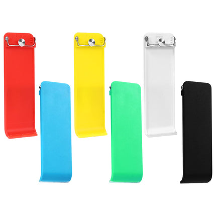 6pcs Back Stand for Nintendo Switch, Replacement Kickstand Shell Holder Compatible with Switch Console (6 Colors) -.