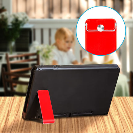 6pcs Back Stand for Nintendo Switch, Replacement Kickstand Shell Holder Compatible with Switch Console (6 Colors) -.