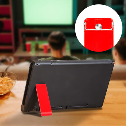 4pcs Back Stand for Nintendo Switch, Kickstand Replacement Shell Holder Compatible with Switch Console (4 Colors) -.