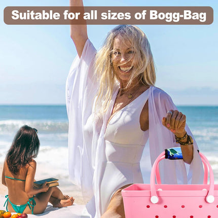 Handle Wrap for Bogg Bag, Neoprene Non-Slip Beach Bag Protector with Adhesive Nylon Hasp Shoulder Strap Cushion Relaxing Shoulder(Marine Animals) -.