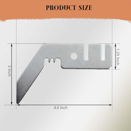 4Pcs 3Inch Double Crossbar Hangers,Heavy Duty Valance Hanger for Pipe and Drape Backdrop Stand -.