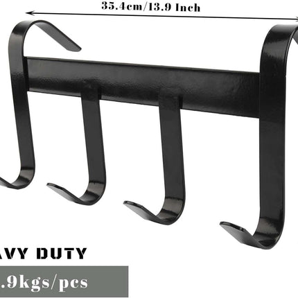 Tack Rack with 4 Hook,Portable Bridle for Horse Room,Stall,Stables and Barns -.