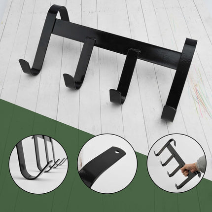 Tack Rack with 4 Hook,Portable Bridle for Horse Room,Stall,Stables and Barns -.