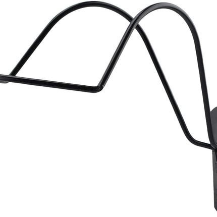Wall Mounted Equestrian Helmet Rack,Metal Holder for Motorcycle Bike Baseball -.