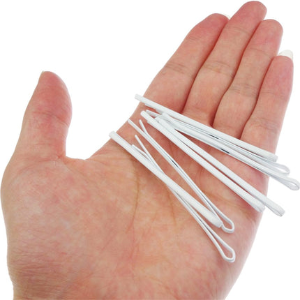 2 Pack White Nurse Hat Headband Cap Costume and 8 Pins.