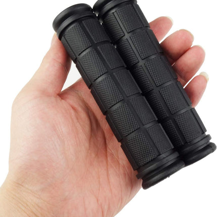 2 Pairs Bicycle Handle Bar Grips Mushroom for BMX/Road Mountain Bikes Black.
