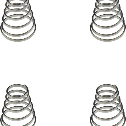 4 Pack 304 Stainless Steel Universal Quick Release Bike Wheel Skewer Springs.