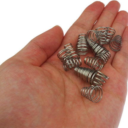 4 Pack 304 Stainless Steel Universal Quick Release Bike Wheel Skewer Springs.