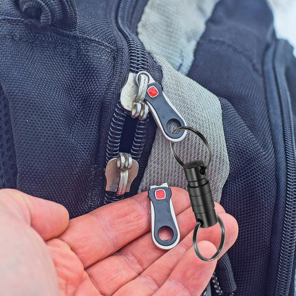 Quick Release Keychain, Detachable Pull Apart Key Rings Clip Spring Split Snap Separate Keychains Lock Holder Wine Red Blue -.