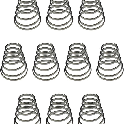 10 Pack 304 Stainless Steel Universal Quick Release Bike Wheel Skewer Springs.