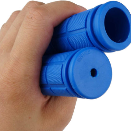 4 Pairs Bicycle Handle Bar Grips Mushroom for BMX/MTB/Road Mountain Bikes black, blue, purple, pink.