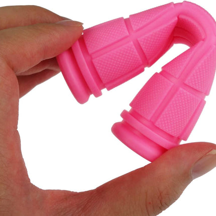 4 Pairs Bicycle Handle Bar Grips Mushroom for BMX/MTB/Road Mountain Bikes black, blue, purple, pink.