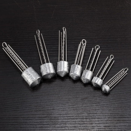 5 Pack Spider Surf Fishing Weight Sputnik Sinker 1oz-8oz Saltwater Beach Casting Sea Bottom Holder - 4oz-5.