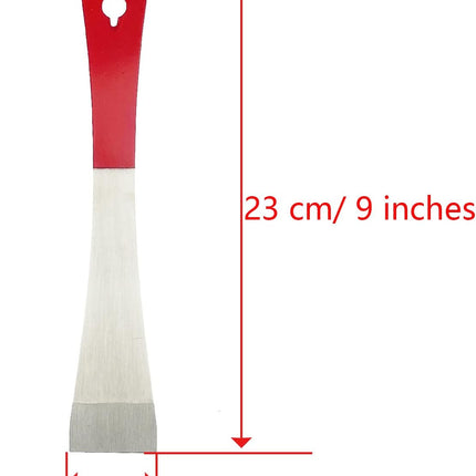 2 Pack Steel Beekeeping Hive Tool Scraper Bee Frame Lifter and Equipment for Beekeepers, Types.