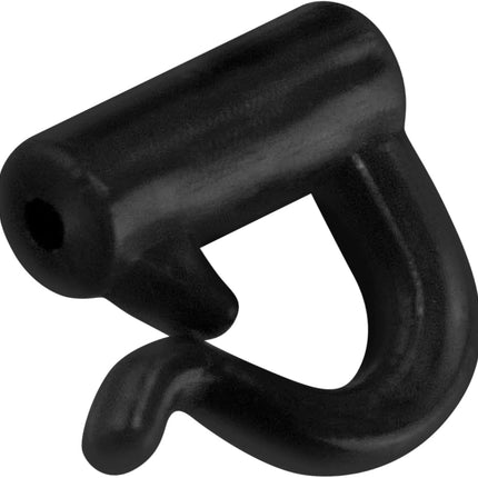 100 Pack Quick Change Spinner Clevis Plastic Blade Snaps Lure Making Supplies Walleye Rig Inline Parts Black/100 -.