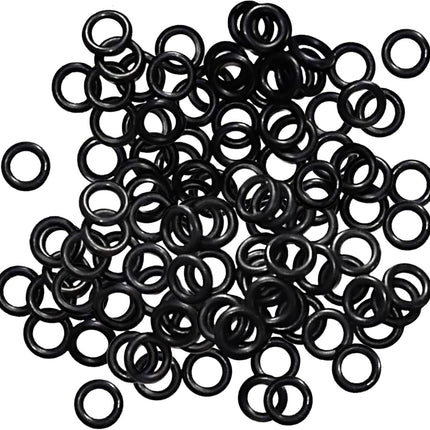 200 Pcs Archery Arrow Broadhead O-Rings 1/4inch Field Points Tips Replacement Rubber Bands for Preventing Loosening Accessories -.