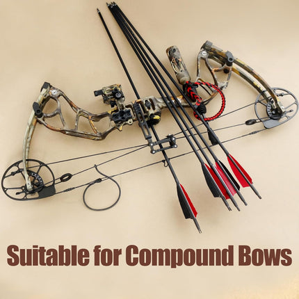 6.5 Ft Archery Bow Peep Sight Tubing Durable Replacement Rubber Tube for Compound Accessories Black -.