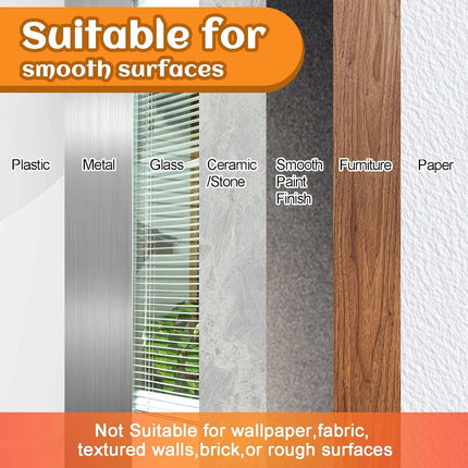 100pcs Clear Picture Hanging Strips,3m Invisible Refill Poster Sticker Heavy Duty Wall Hangers No Damage Removable Double Side Small Adhesive Tape for Hooks Decor Home Classroom Office 0.6"×1.6".