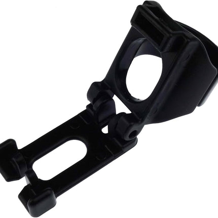 4 Pack Scuba Dive Universal Plastic Clip Snorkel Keeper Tube Holder, Black.