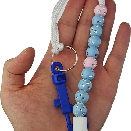 1/2/5/8 Pack Golf Bead Counter Stroke with Clip.